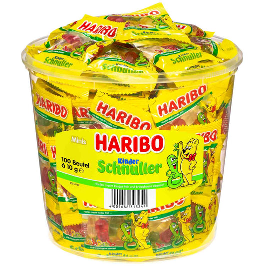 Haribo Kinder Schnuller Minis 100x10g - Candyshop.ch