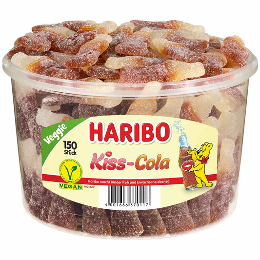 Haribo Kiss-Cola vegan 150er
