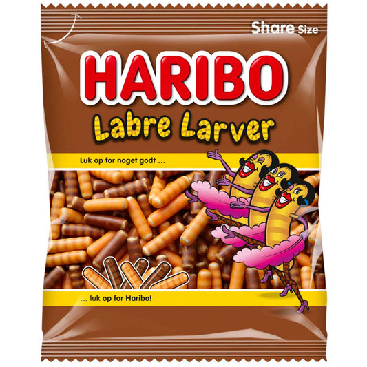 Haribo Labre Larver 325g - Candyshop.ch