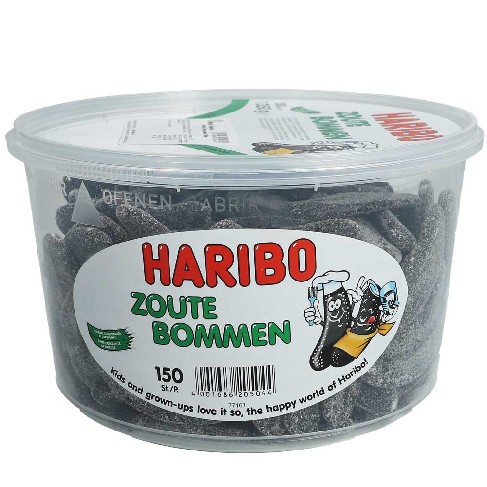 Haribo gezuckerte Salz Lakritz Gurken 150er - Candyshop.ch