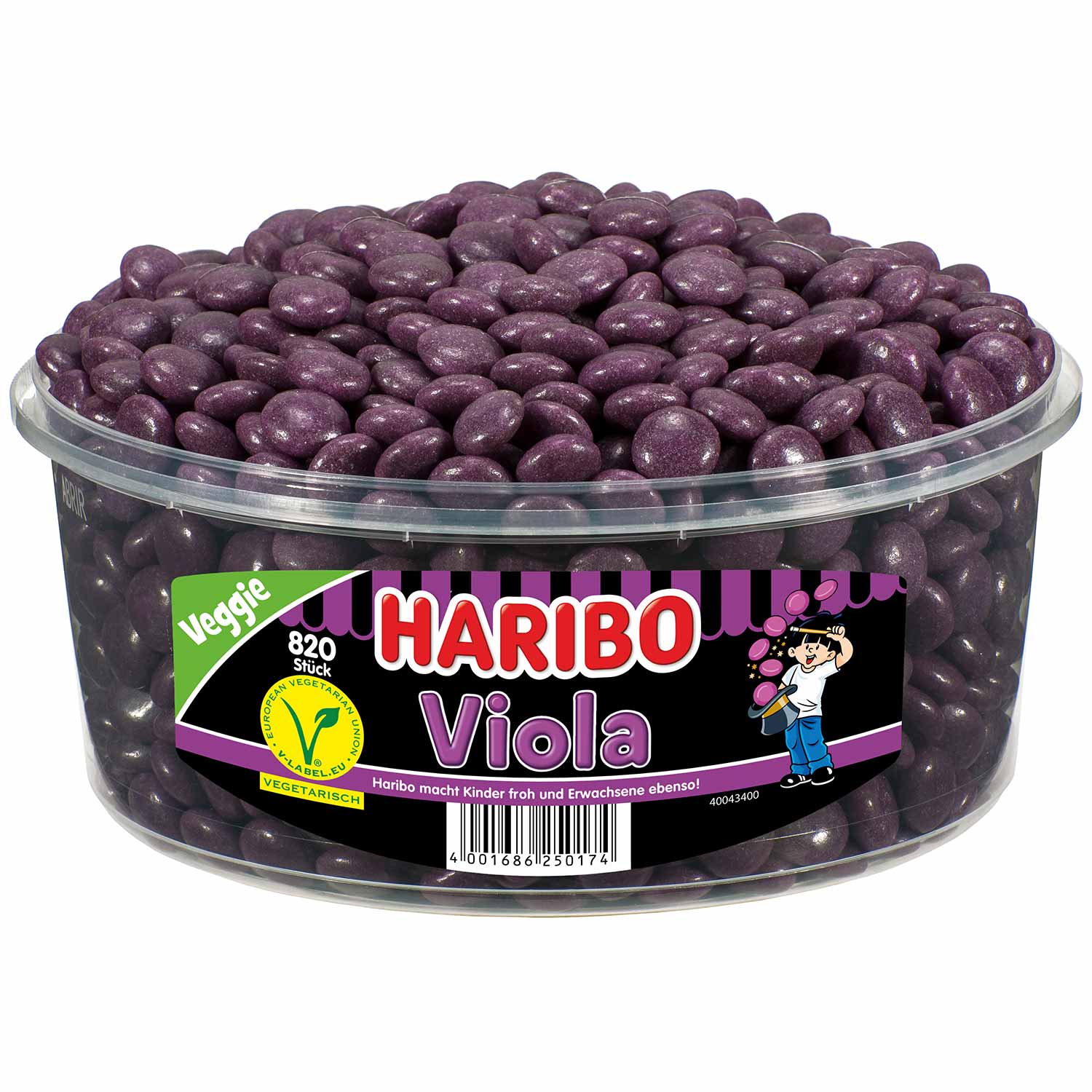 Haribo Viola vegetarisch 820er - Candyshop.ch