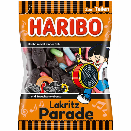 Haribo Lakritz Parade 175g - Candyshop.ch