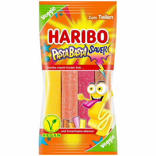 Haribo Pasta Basta sauer vegan 160g - Candyshop.ch