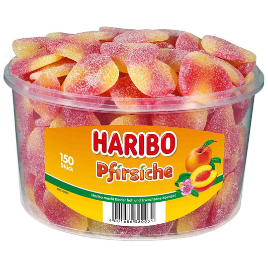 Haribo Pfirsiche 150er - Candyshop.ch