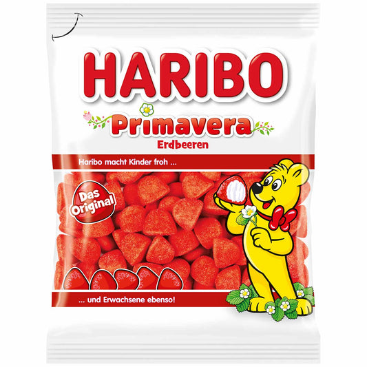 Haribo Primavera Erdbeeren 175g - Candyshop.ch