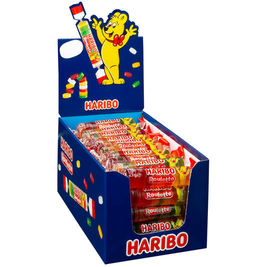 Haribo Roulette 50x25g - Candyshop.ch