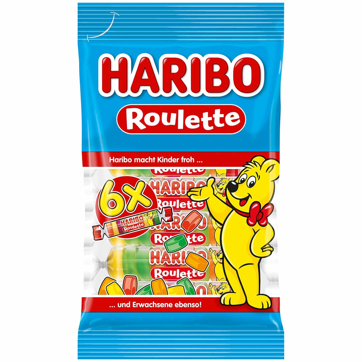 Haribo Roulette 6x25g - Candyshop.ch