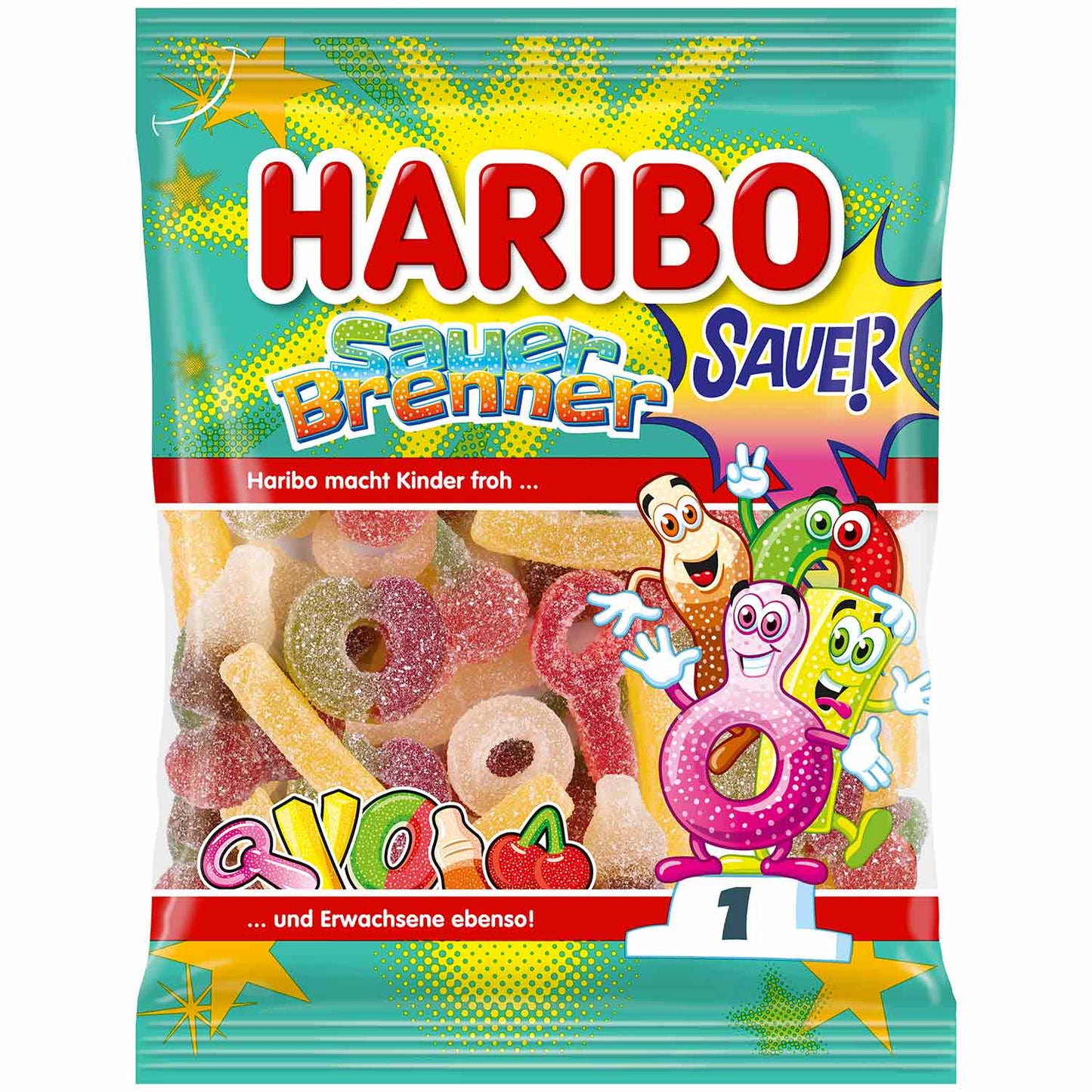Haribo Sauer Brenner sauer 160g - Candyshop.ch