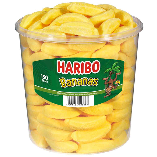 Haribo Bananas 150er - Candyshop.ch