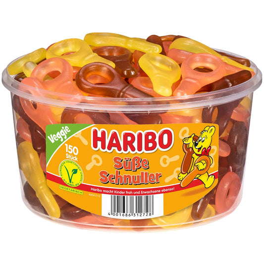 Haribo Süße Schnuller vegetarisch 150er - Candyshop.ch
