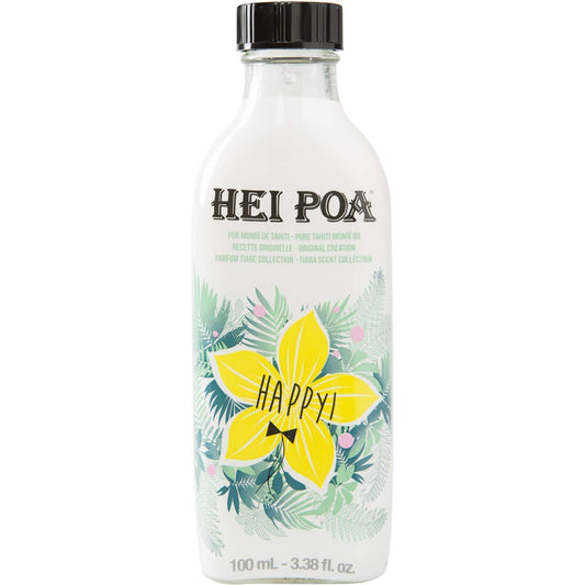 Hei Poa Hei Poa, Happy!, Manoi-Öl, Feuchtigkeitsspendend & reparierend, Tiara, Körperöl, 150 ml Regular