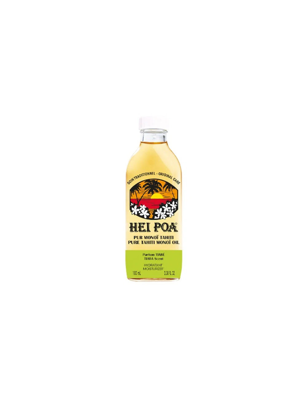 Hei Poa Körperöl Hei Poa, Pure Thaiti Manoi, Hydrating & Repairing, Tiara, Body Oil, For Hair & Body, 100 ml Regular