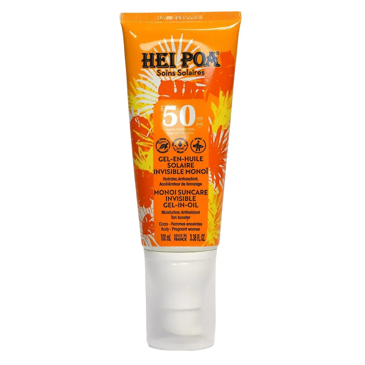 Hei Poa Sonnencreme-Gel Hei Poa, Suncare, Sun Protection, Sunscreen Gel, SPF 50, 100 ml Regular