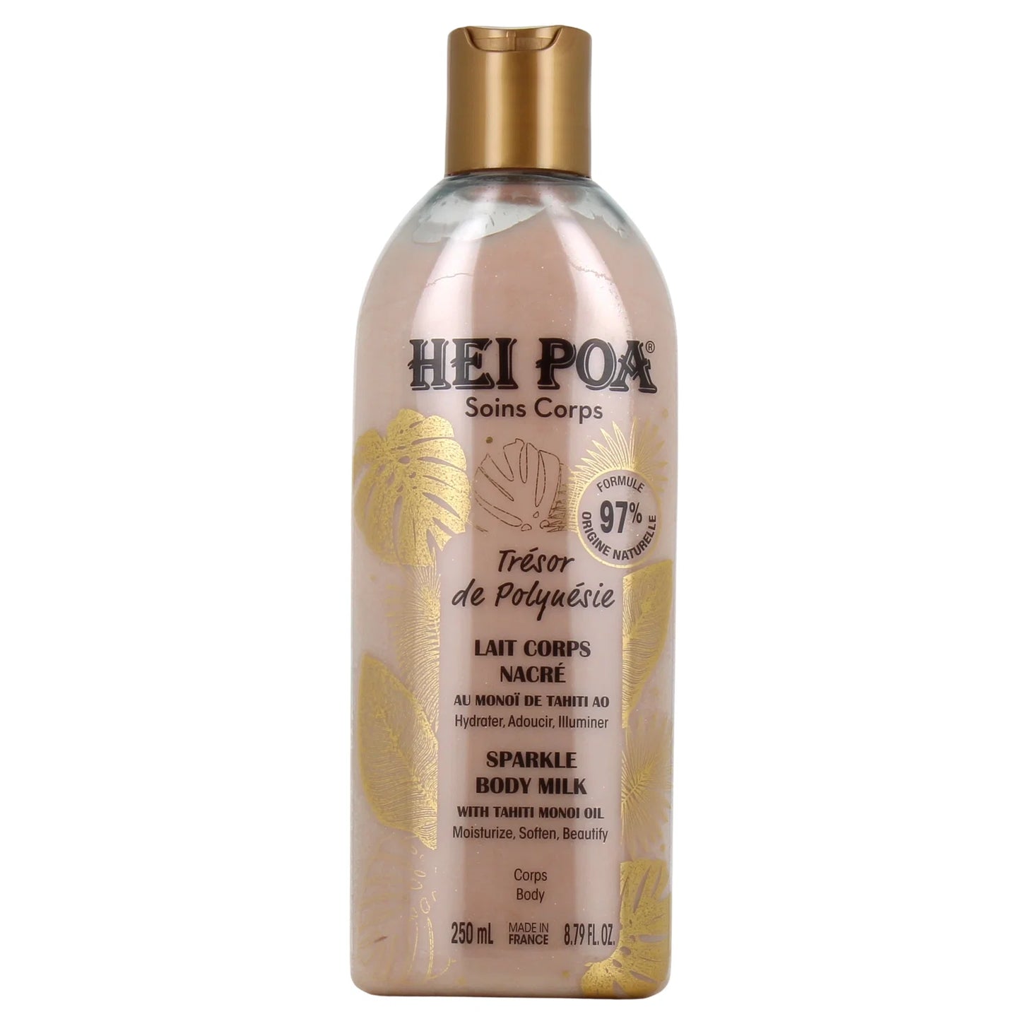 Hei Poa Hei Poa, Tresor De Polynesie, Sprudelnd, Körpermilch, 250 ml Regular