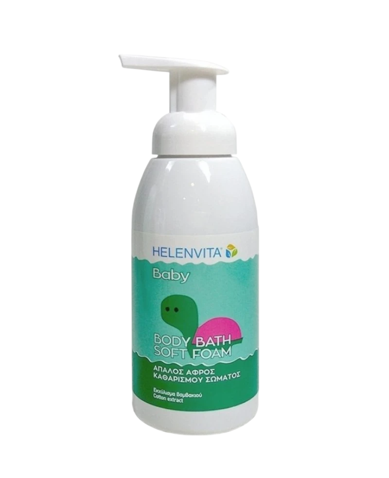 Helenvita Helenvita, Baby, Baumwollextrakt, Reinigung, Duschschaum, 400 ml Regular