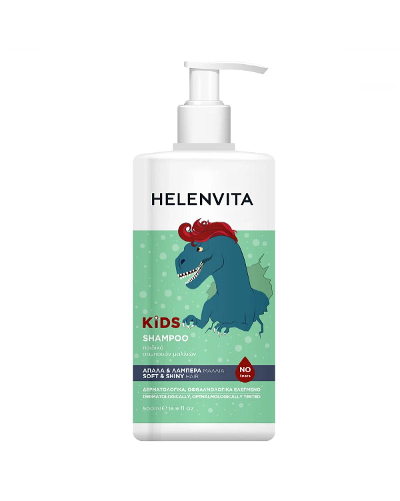 Helenvita Helenvita, Kids Dino, Haarshampoo, Für Glanz und Weichheit, 500 ml Regular