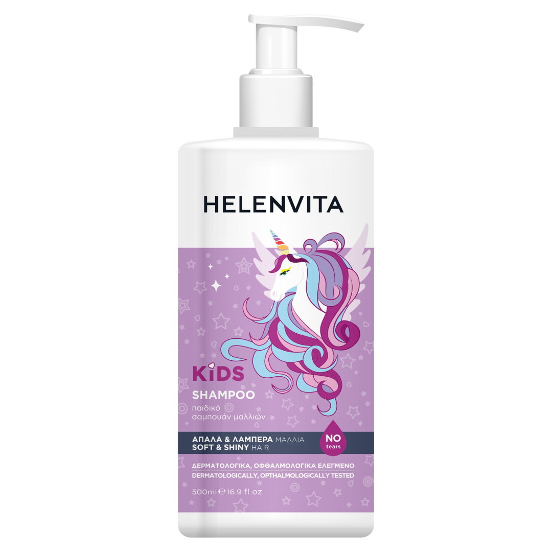 Helenvita Helenvita, Kids Unicorn, Haarshampoo, Für Glanz und Weichheit, 500 ml Regular