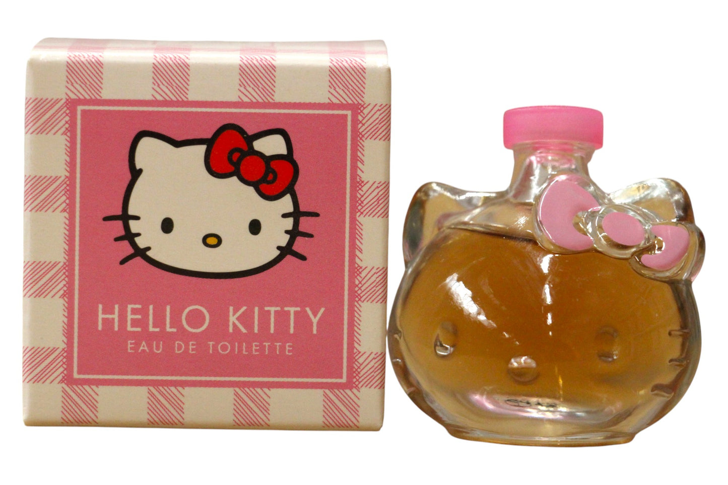 Hello Kitty Hello Kitty, Iconic Vichy Rose, Eau de Toilette, Für Mädchen, 5 ml *Miniatur Miniature