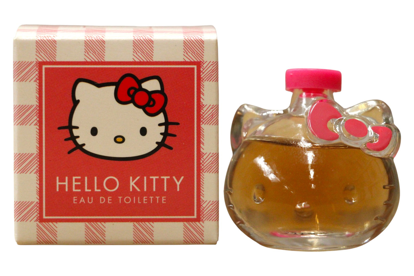 Hello Kitty Hello Kitty, Iconic Vichy Rouge, Eau de Toilette, Für Mädchen, 5 ml *Miniatur Miniature