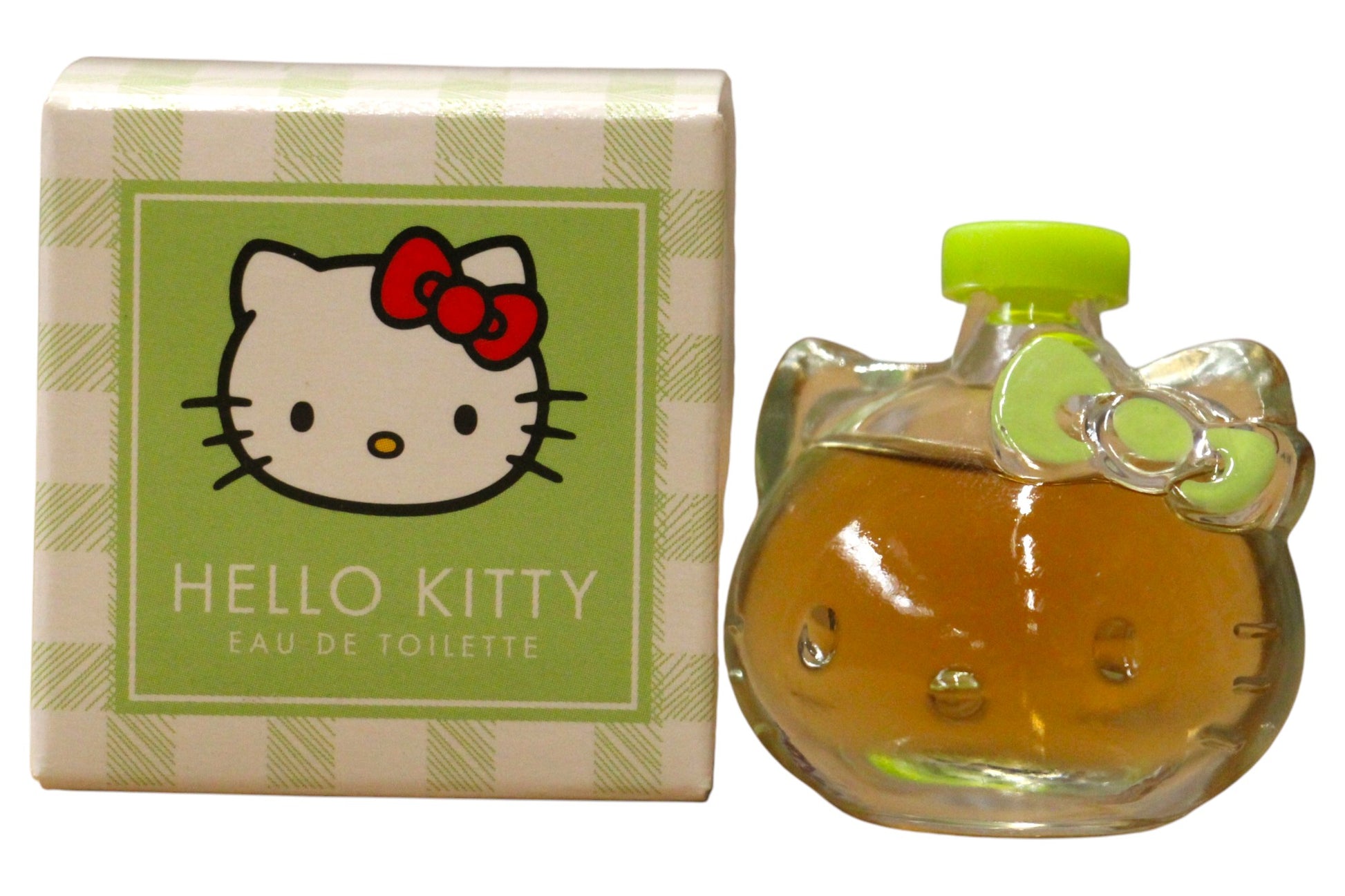 Hello Kitty Hello Kitty, Iconic Vichy Vert, Eau de Parfum, Für Mädchen, 5 ml *Miniatur Miniature