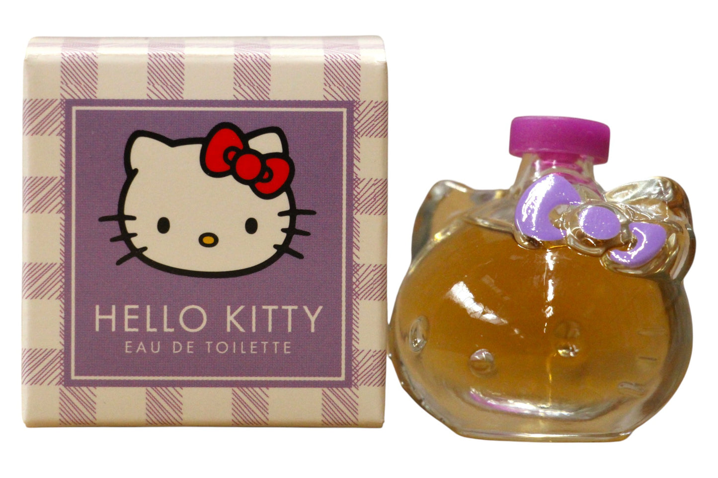Hello Kitty Hello Kitty, Iconic Vichy Violet, Eau de Toilette, Für Mädchen, 5 ml *Miniatur Miniature