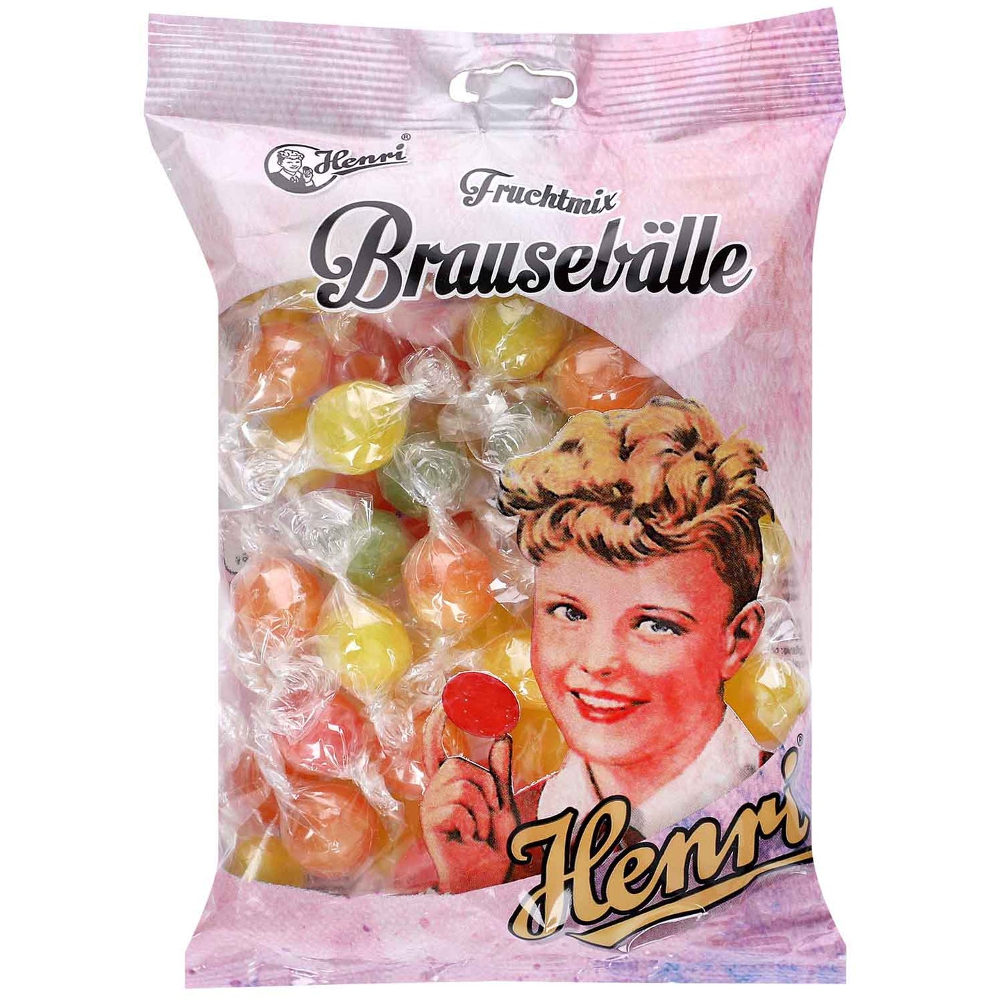 Henri Brausebälle Fruchtmix 250g - Candyshop.ch