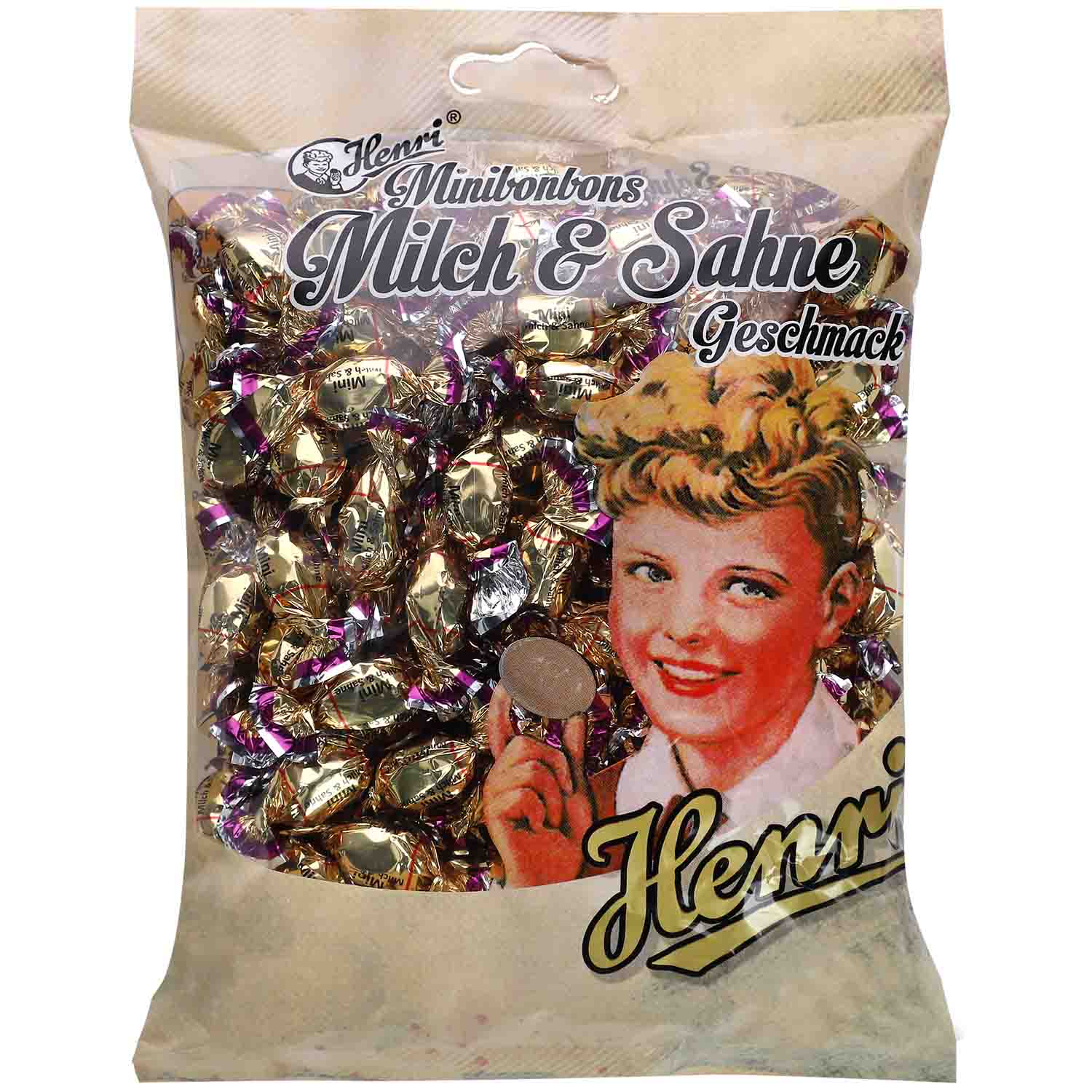 Henri Minibonbons Milch & Sahne 250g - Candyshop.ch