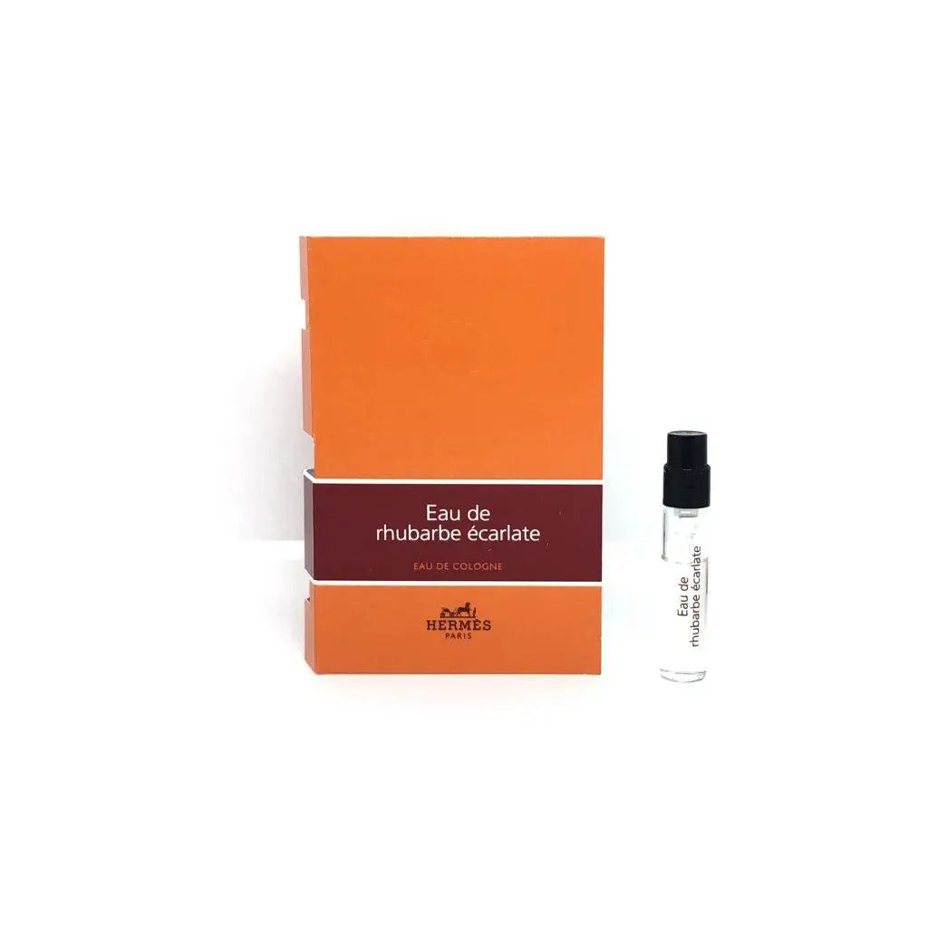 Hermes Hermes Eau de Rhubarbe Ecarlate Eau de Cologne Unisex 2 ml Fläschchen Parfüm