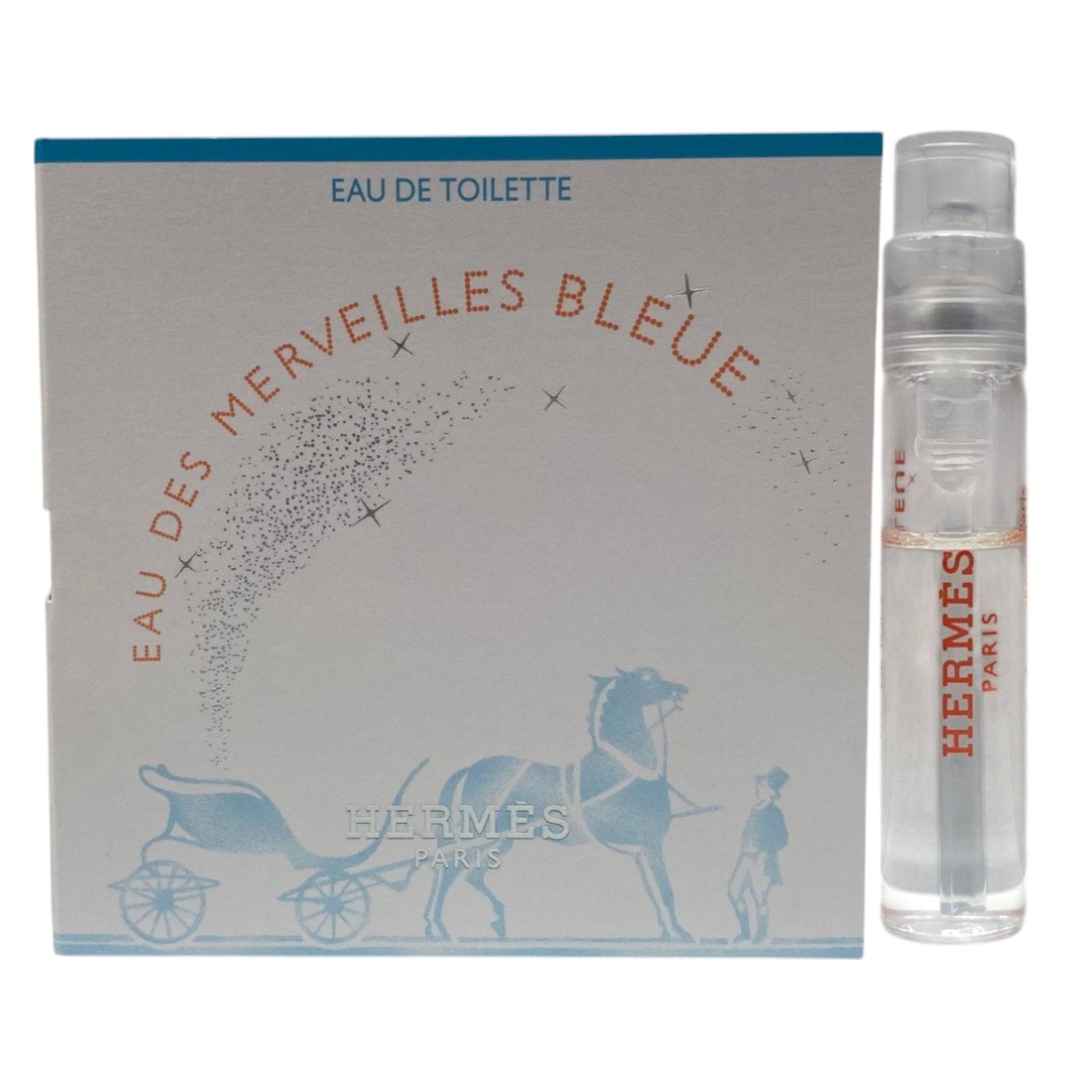 Hermes Hermes, Eau des Merveilles Bleue, Eau de Toilette, Für Frauen, 2 ml Fläschchen Vial
