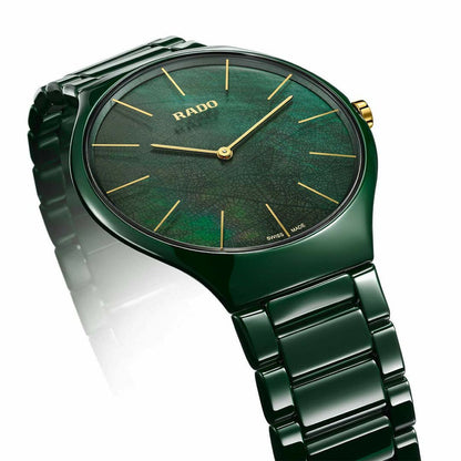Rado True Round Thinline Uhr – Schweizer Luxusuhr aus Hightech-Keramik