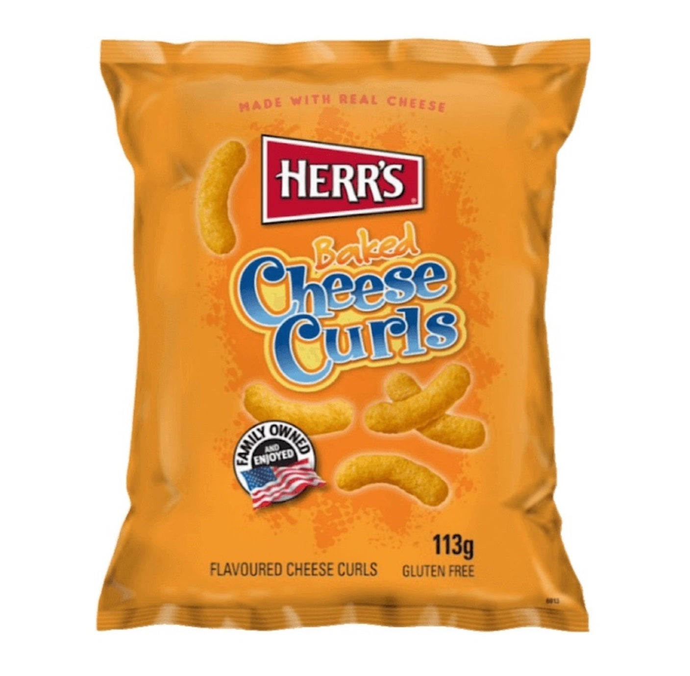 Herr's Baked Cheese Curls 113g