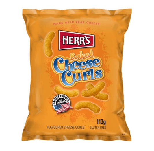 Herr's Baked Cheese Curls 113g