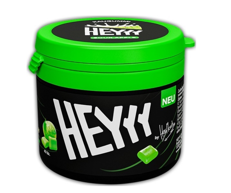 HEYYY Kaugummi Sour Apple 68g - Candyshop.ch