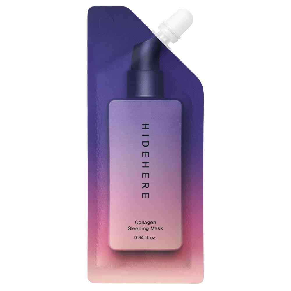 HideHere HideHere, Collagen Sleeping Mask, Hydrating & Moisturising, Nacht-Schlafmaske, 25 ml Regular