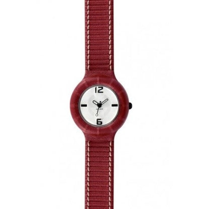 HIP HOP LEATHER HWU0202 Only Time Armbanduhr 32 mm