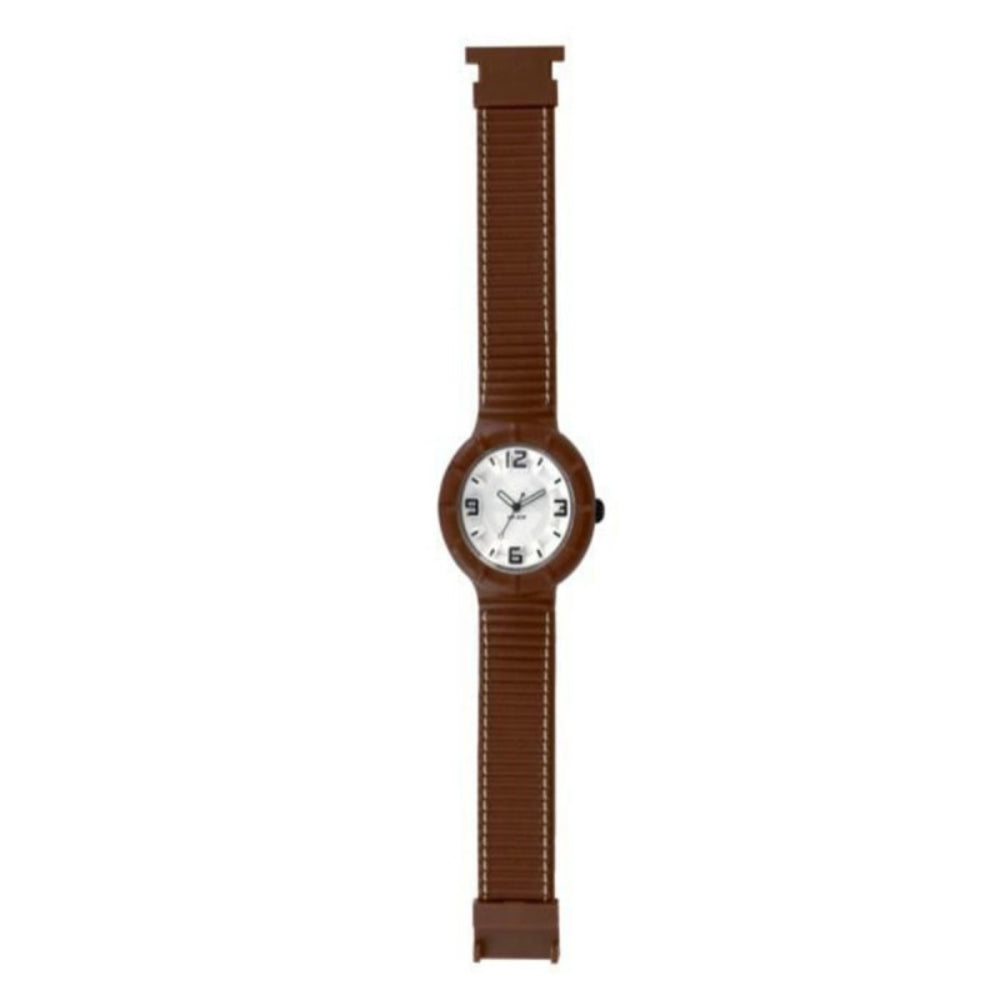 HIP HOP LEATHER HWU0206 Only Time Armbanduhr 42 mm