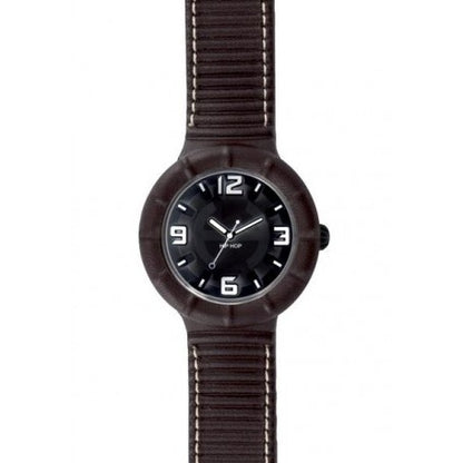 HIP HOP LEATHER HWU0207 Only Time Armbanduhr 42 mm