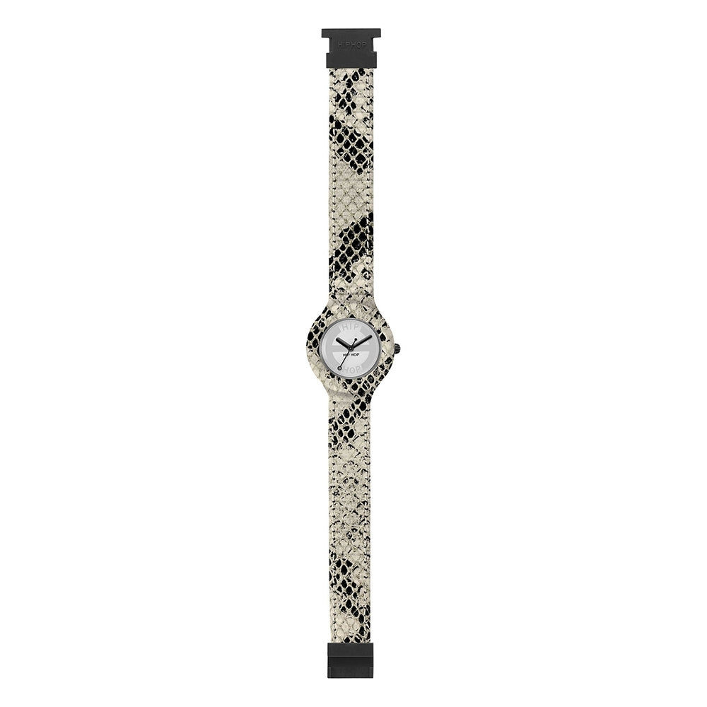 HIP HOP LEATHER HWU0413 Only Time Armbanduhr 32 mm