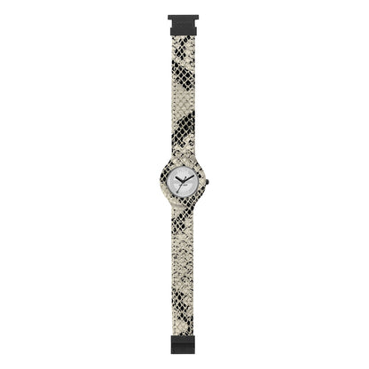 HIP HOP LEATHER HWU0413 Only Time Armbanduhr 32 mm