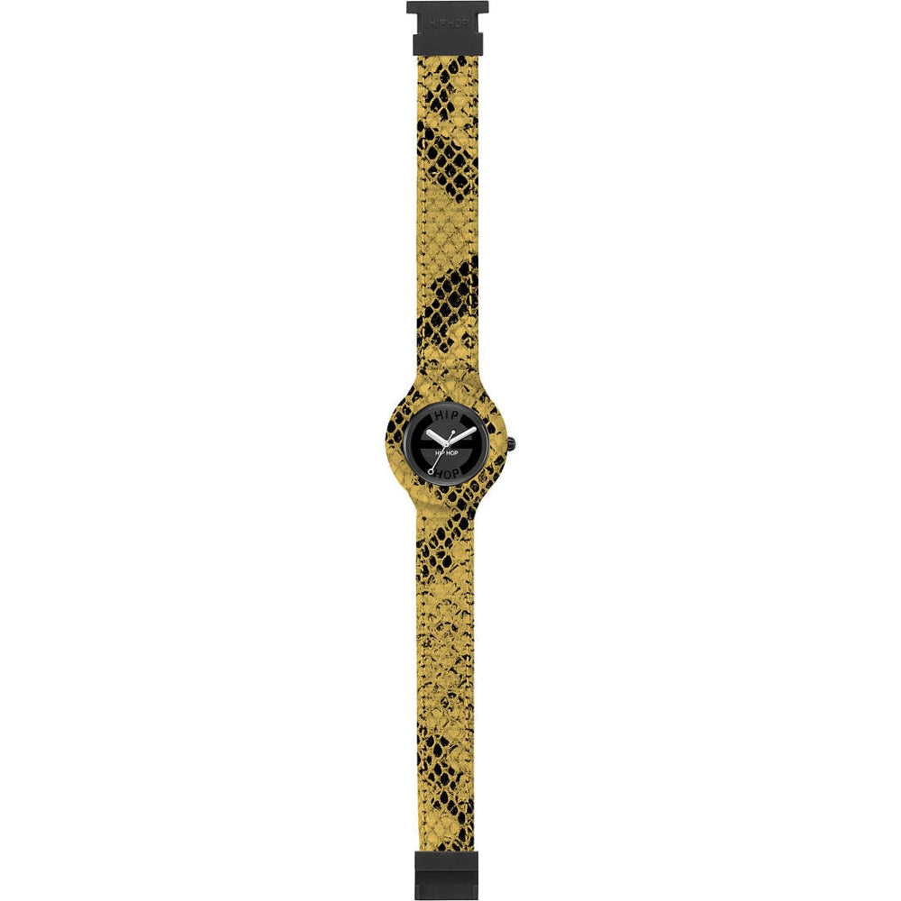 HIP HOP LEATHER HWU0414 Only Time Armbanduhr 32 mm