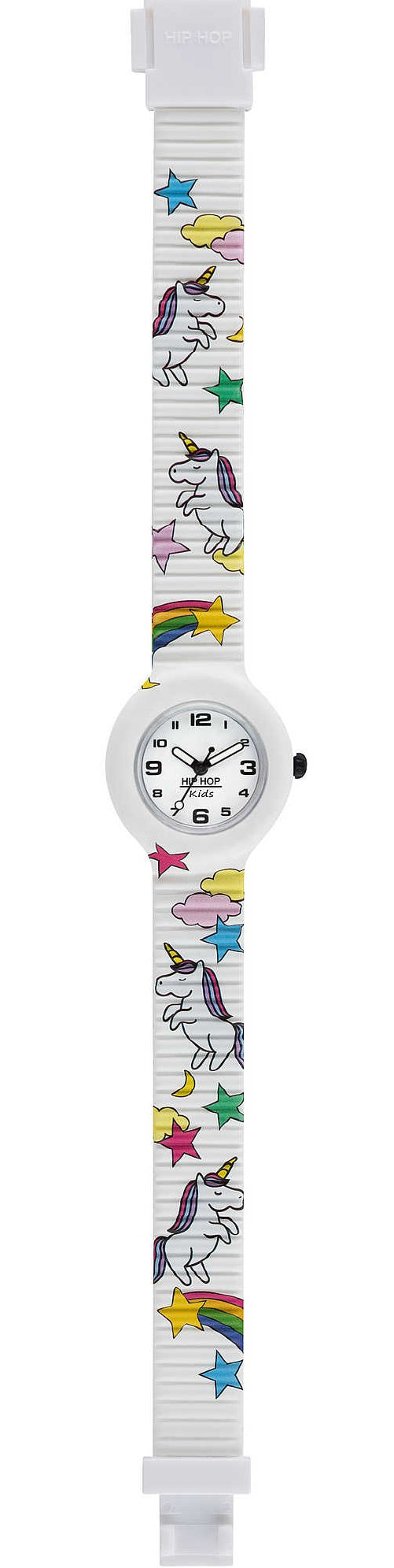 HIP HOP NEW COLLECTION KIDS FUN HWU0811 Chronograph Armbanduhr 28 mm