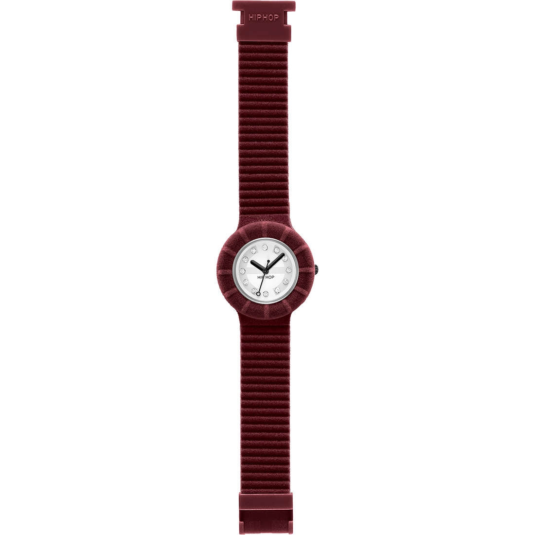HIP HOP VELVET TOUCH HWU0142 Only Time Armbanduhr 40 mm