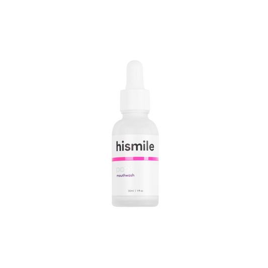 Hismile Mundwasser 30 ml – Sanfte Aufhellung für strahlendes Lächeln