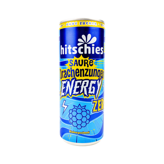 hitschies Saure Drachenzungen Energy Zero Blau 250ml - Candyshop.ch