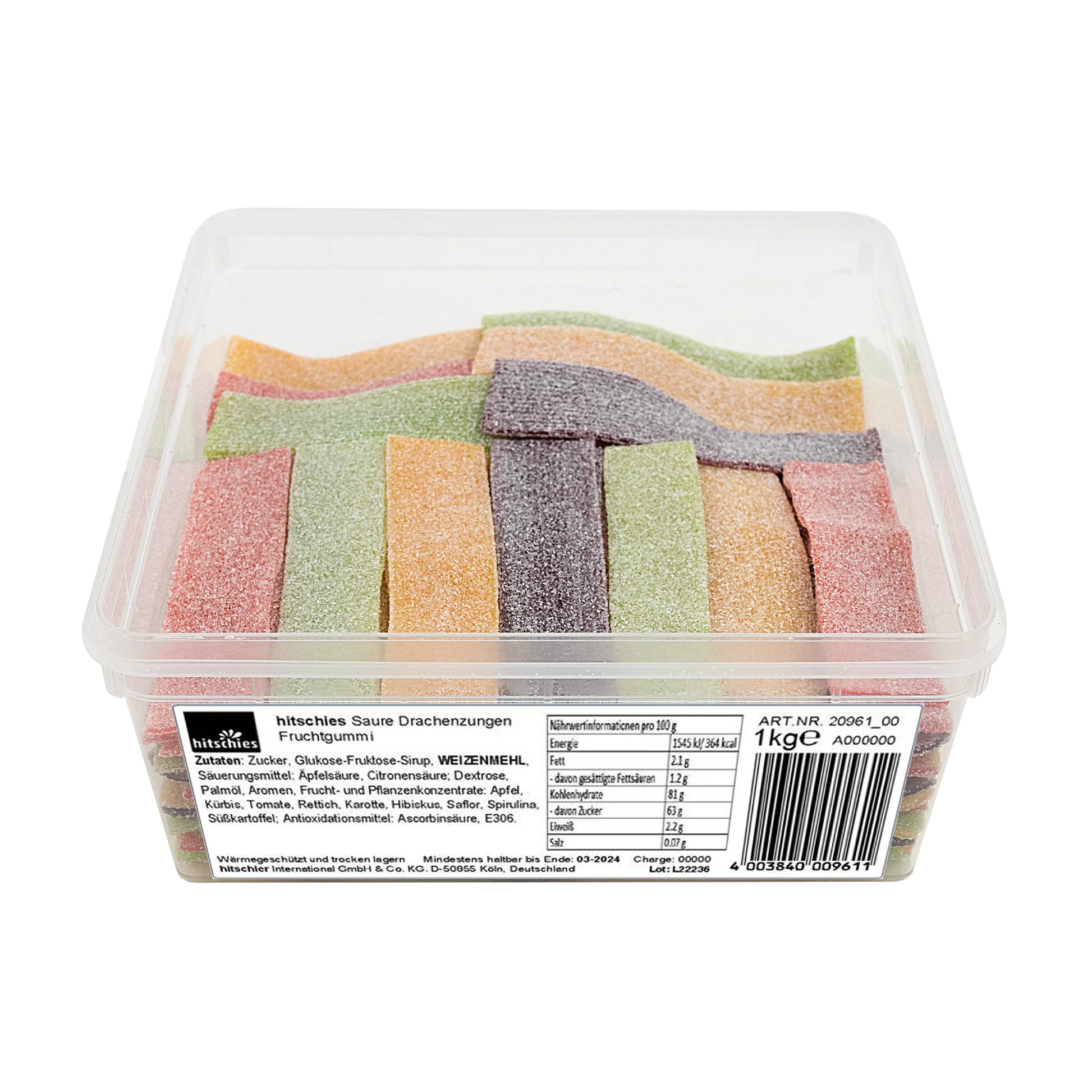 hitschies Saure Drachenzungen 1000g - Candyshop.ch