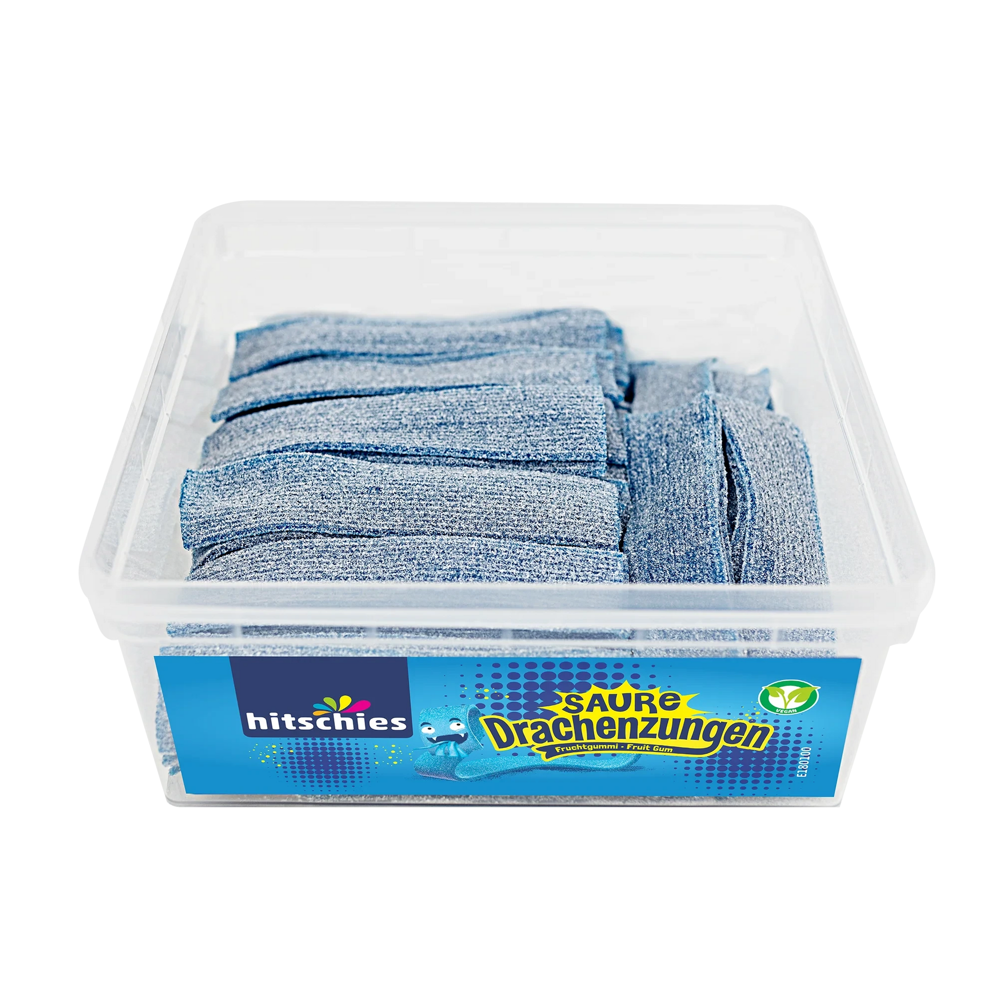 hitschies Saure Drachenzungen Blau 1000g - Candyshop.ch