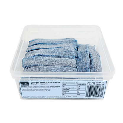 hitschies Saure Drachenzungen Blau 1000g - Candyshop.ch