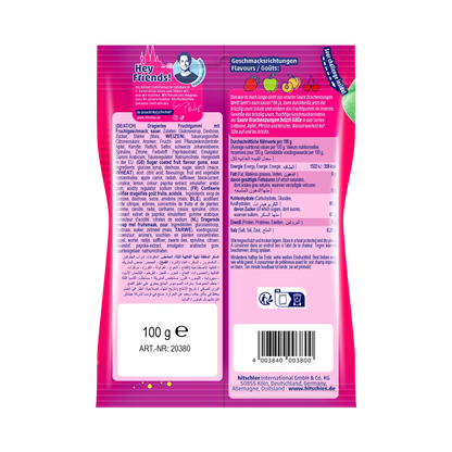 hitschies Saure Drachenzungen Brizzl Bälle 100g - Candyshop.ch