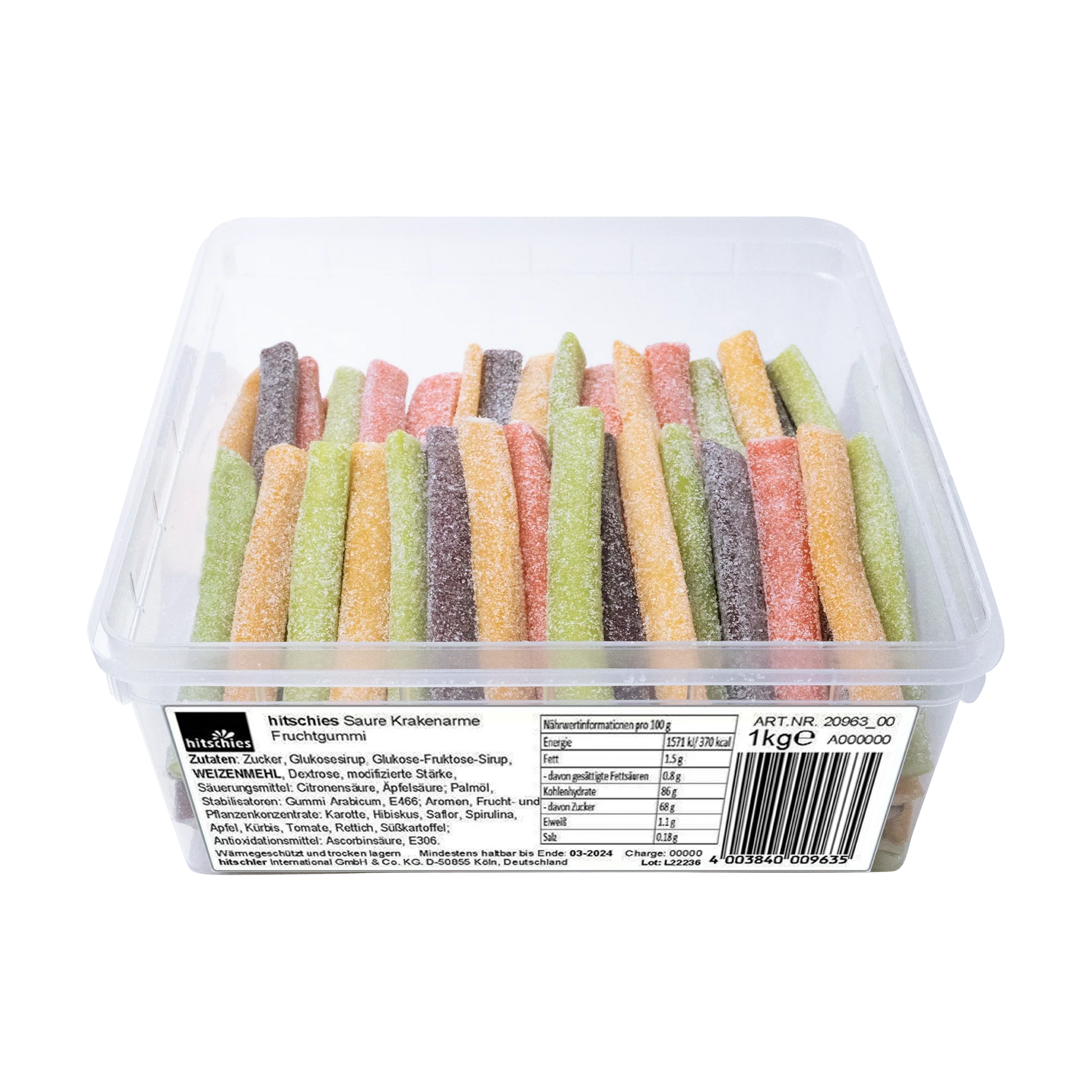 hitschies Saure Krakenarme 1000g - Candyshop.ch