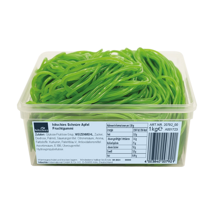 hitschies Schnürre Apfel 1000g - Candyshop.ch
